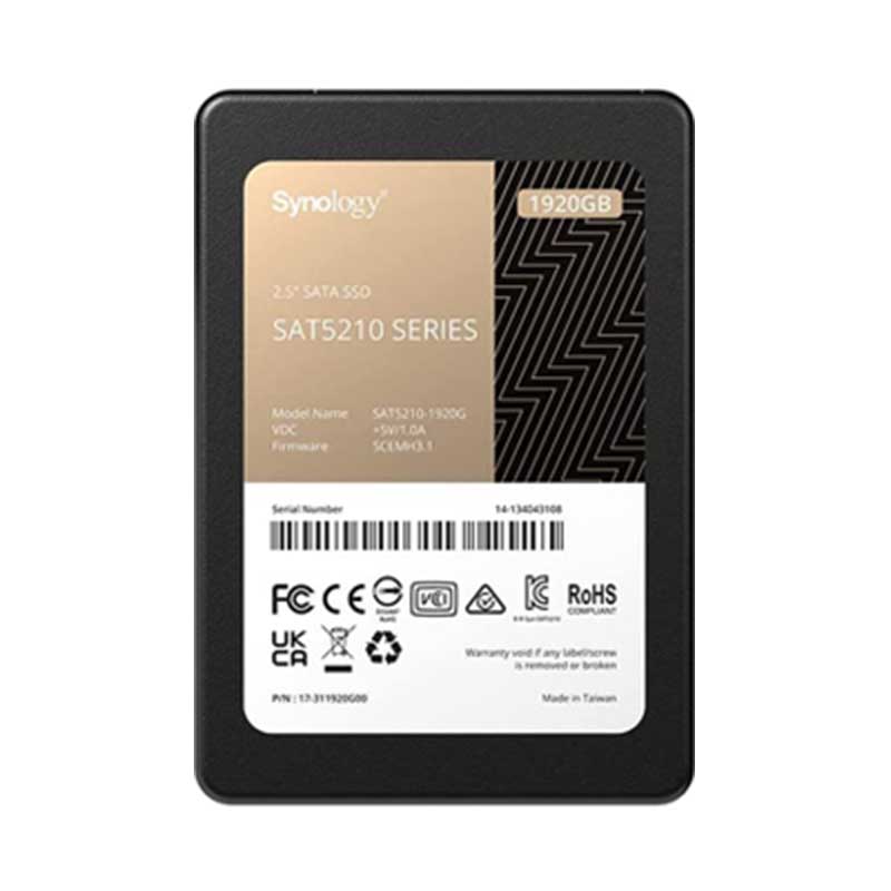 Synology SAT5210 Series 2.5” SATA SSD 1920GB